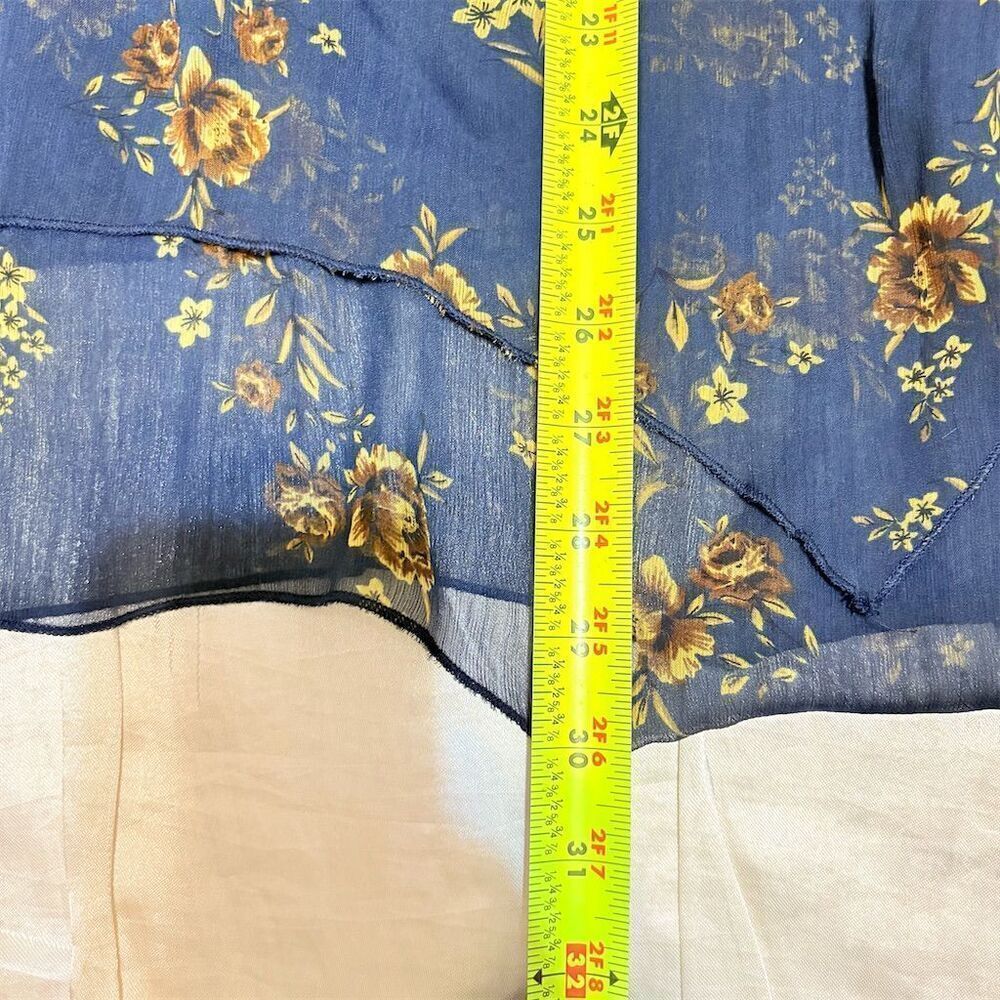 Free People Women's Floral Midi Skirt Size S - Picture 8 of 10